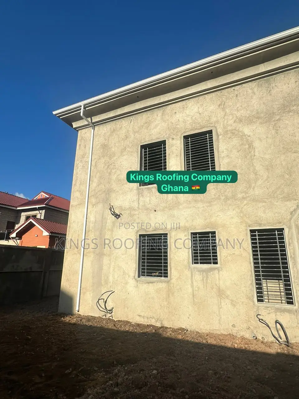 PVC Rain Gutter Pipes