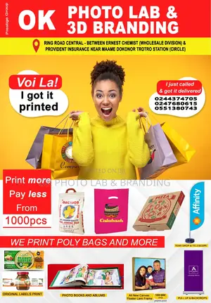 Print Poly Bags, Pizza Boxes and More