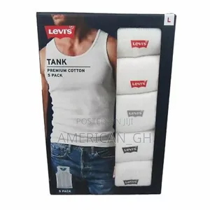 Levi’S Mens Premium Cotton Tank Top ( L)