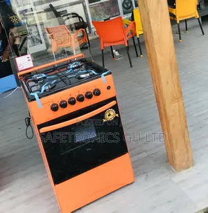 Original  50by50 (Orange) 4 Gas Oven:Grill Volcano 