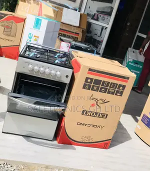 Elegant 2 Gas 2 Electric 50by50 Volcano (Gray)  Oven: Grill