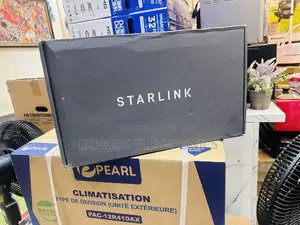 Dynamic Sleek Starlink Internet Connection