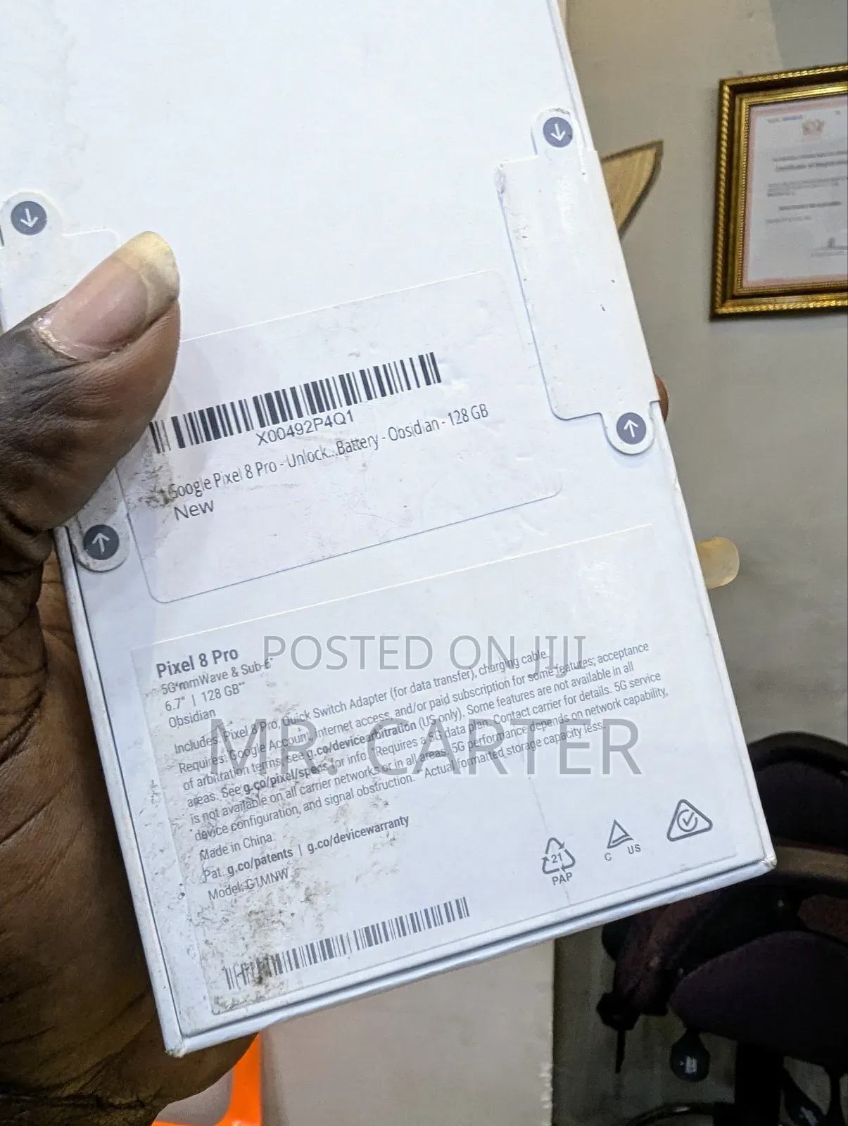 New Google Pixel 8 Pro 128 GB Black