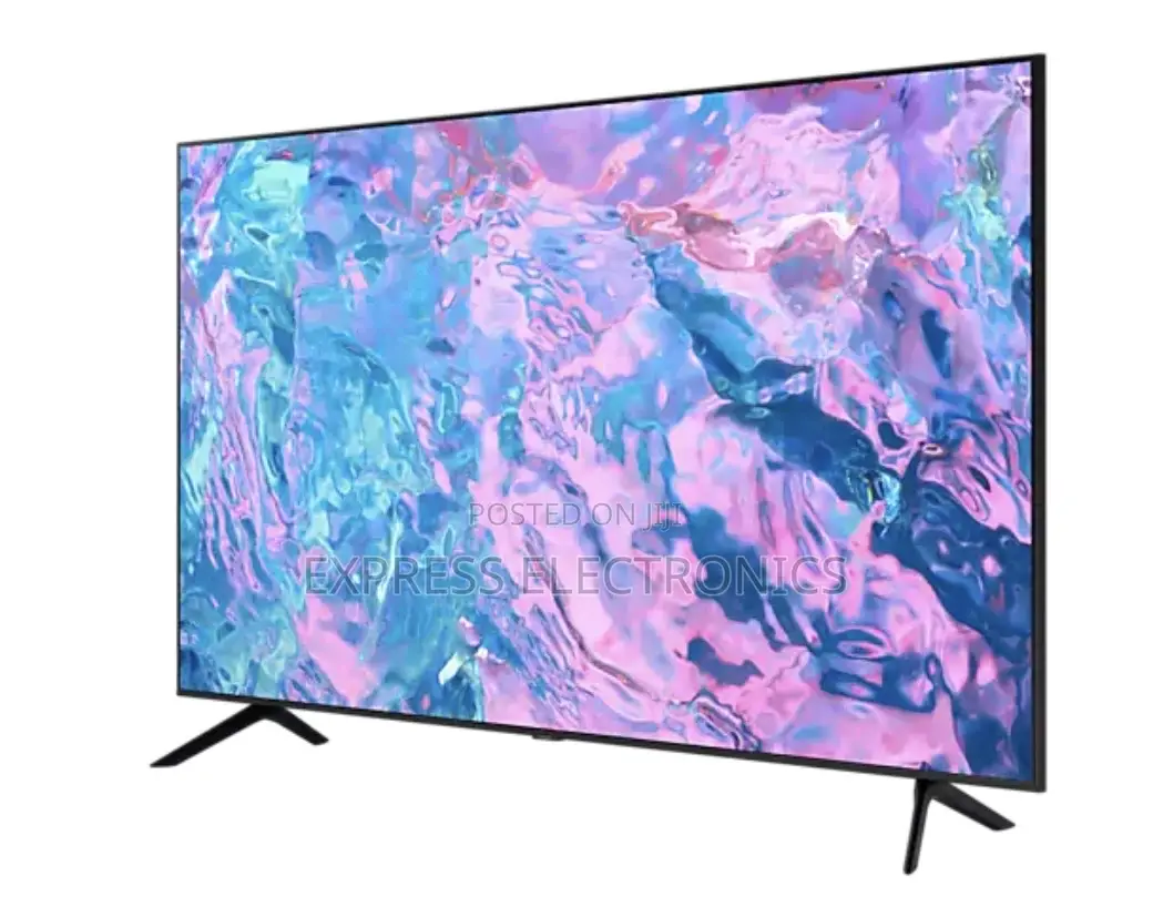 Glossy Slim Uhd Smart Samsung 55cu7100 Television
