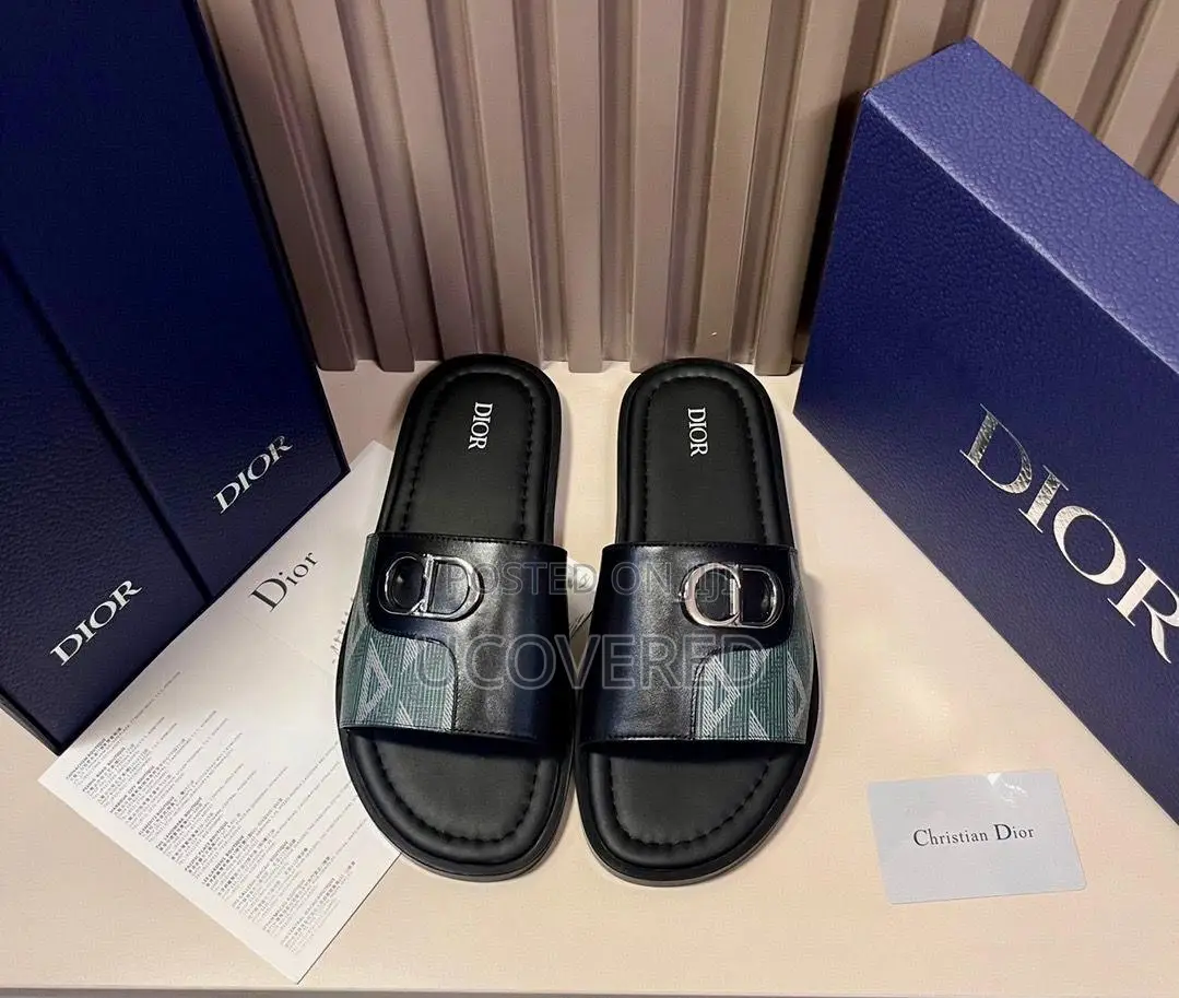 Dior Real Leather Slippers