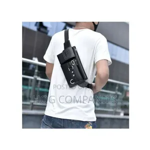 Men's Leather Waterproof Travel Sling Side Bag in Accra- Fast Delivery