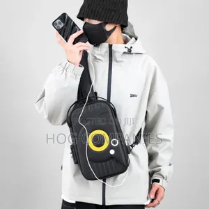 Waterproof Anti-Theft Side Bag With Usb Charging