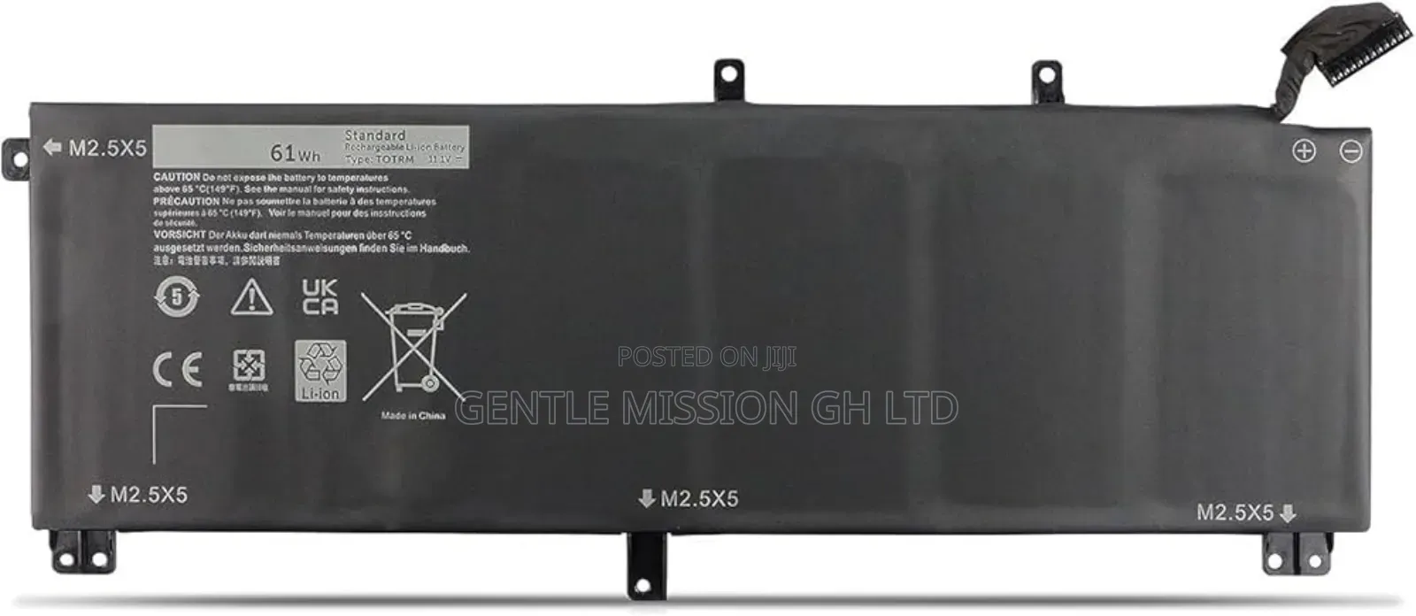 Dell TOTRM Laptop Battery