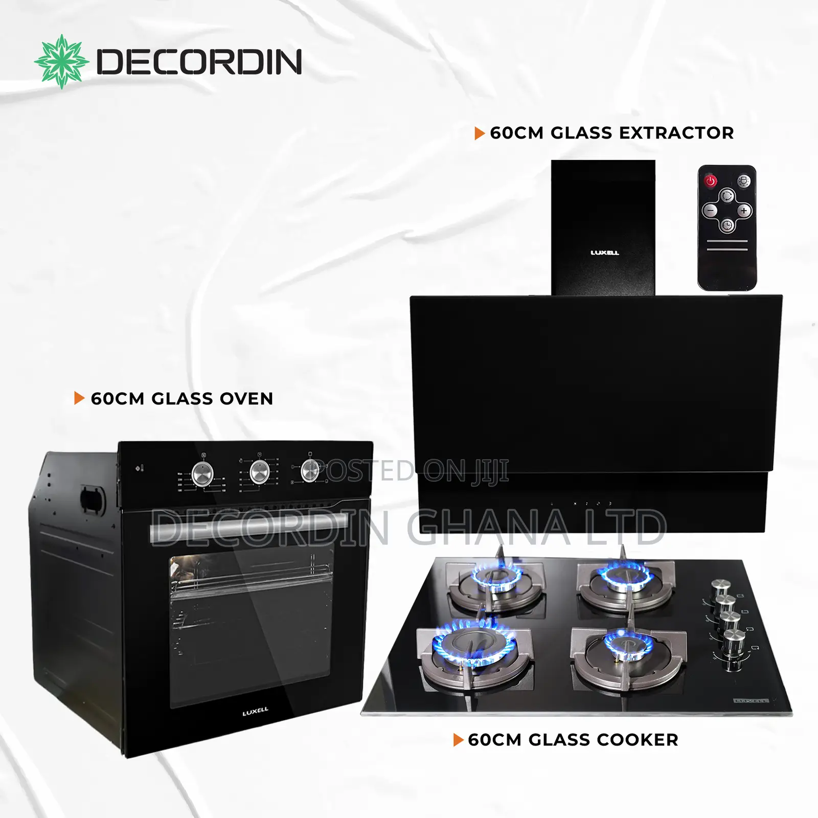 Decordin 60cm Glass Set
