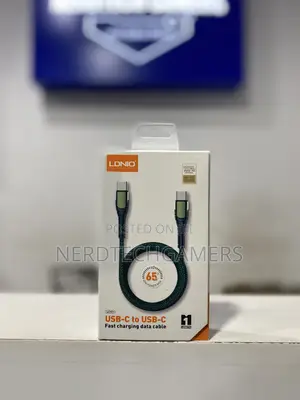 LDNIO LC101 Fast Charging Cable 60W Type-C to Type-C