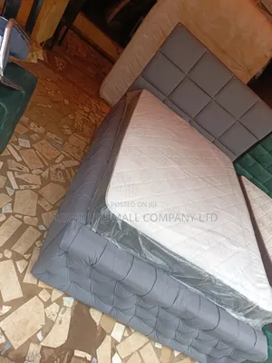 Double Orthopedic Mattress With Frame. Free Delivery