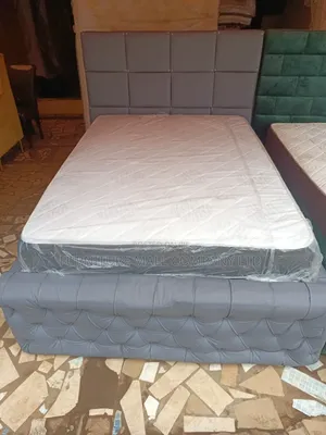 Double Bed With Mattress . Free Delivery