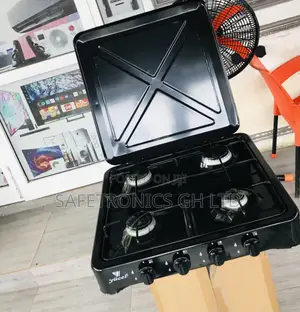 Authentic (Black) 4 Gas Tabletop Stove Burner 