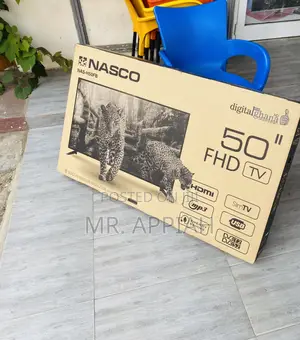 Purchase Authentic Nasco 50 Inch FHD Satellite Electric TV.