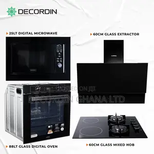 2electric 2gas 60cm Set With 88l Oven and 25l Microwave