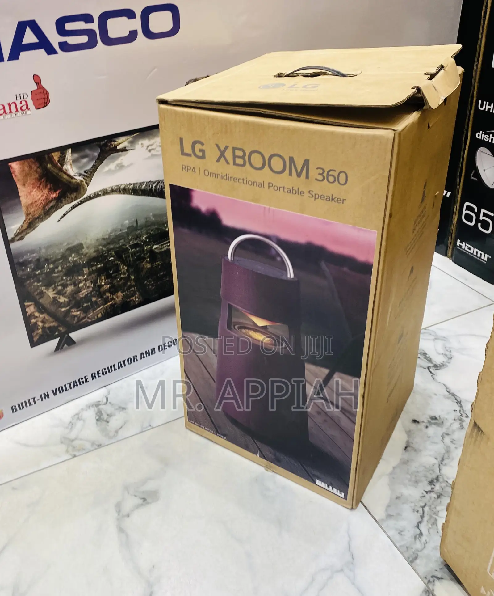 BuyQuality Lg Xboom 360 Portable Bluetooth Speaker,Burgundy