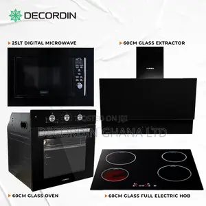 Full Electric 60cm Glass Set With 25l Microwave