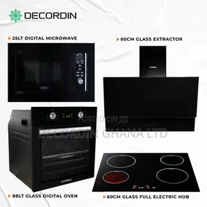 Full Electric Set With Digital Oven and 25l Microwave