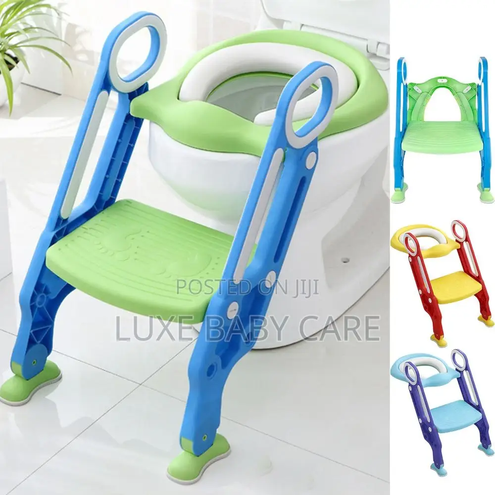 Adjustable Potty Training Toilet Seat With Step Stool Ladder
