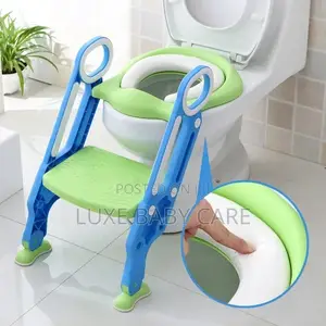 Adjustable Potty Training Toilet Seat With Step Stool Ladder