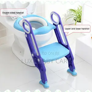 Adjustable Potty Training Toilet Seat With Step Stool Ladder