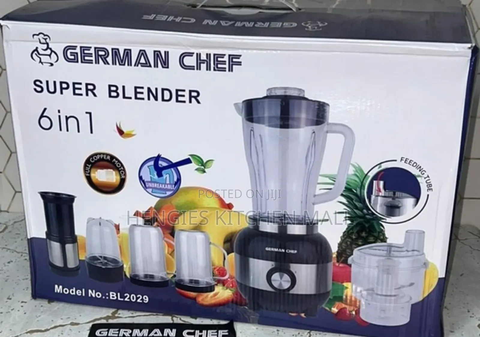 Original German Chef 6in1 Blender