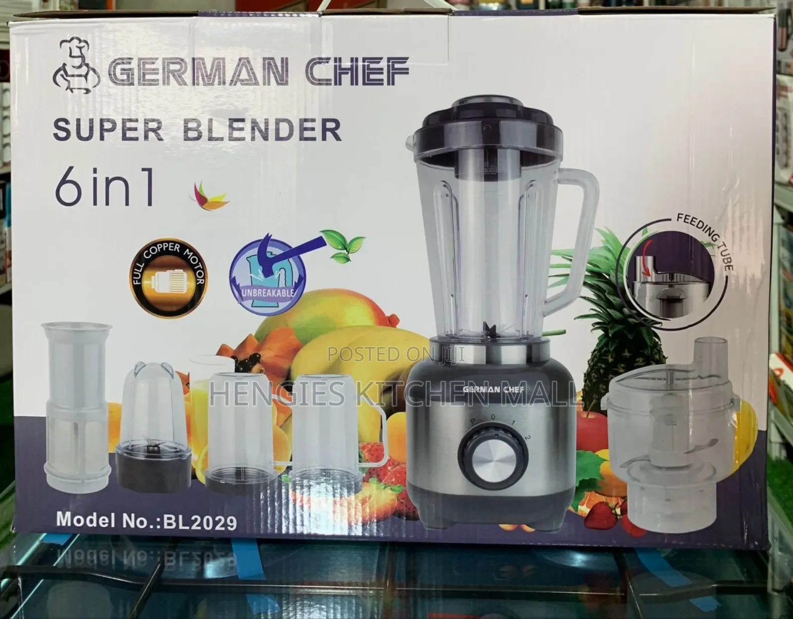 Original German Chef 6in1 Blender