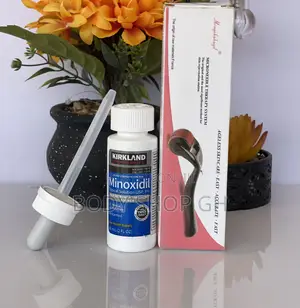 Derma Roller + Undiluted Kirkland Minoxidil for Beard Growth