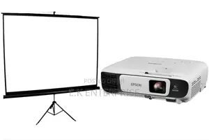 Very Bright Epson Projectors With Screen for Rental
