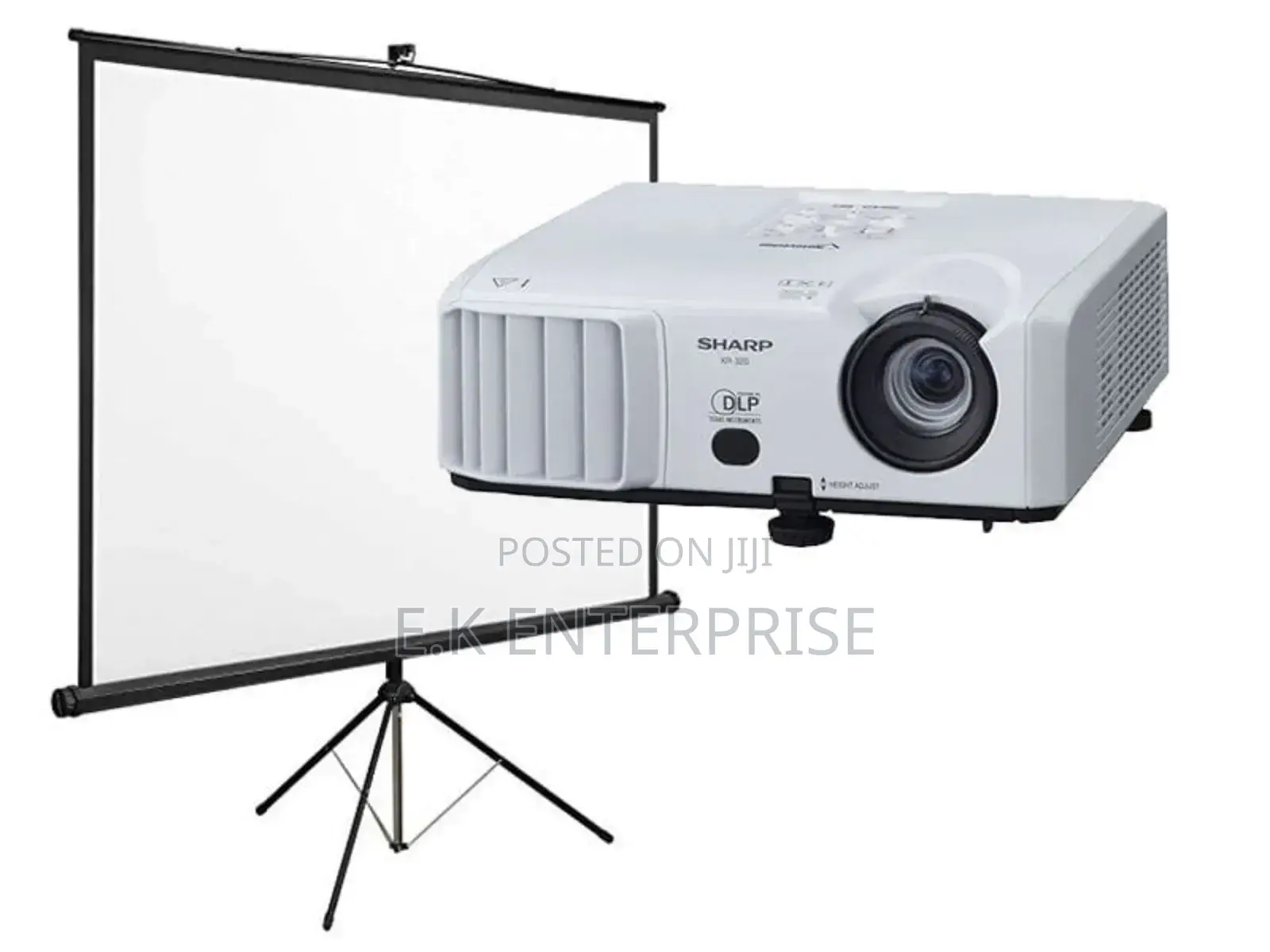 Very Bright Epson Projectors With Screen for Rental