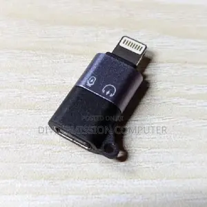 Type C to Lightning (iPhone) Converter for Lapel Mic