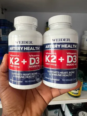 Weider Artery Health Vitamin + D3 Capsules