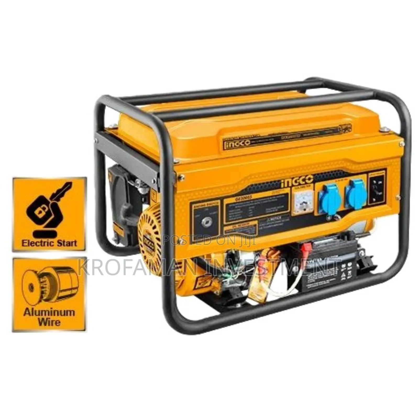 Ingco GE30005-1 Gasoline Generator 2.8KW With Key