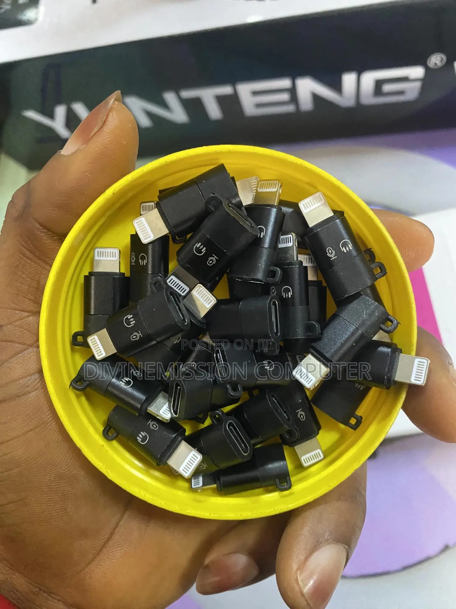 Type C to Lightning (iPhone) Converter for Lapel Mic