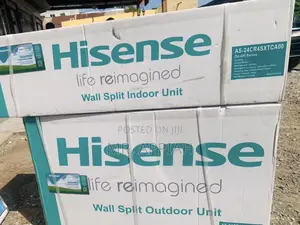 Authentic Hisence 2.0hp R410 Gas Split Electric Ac.