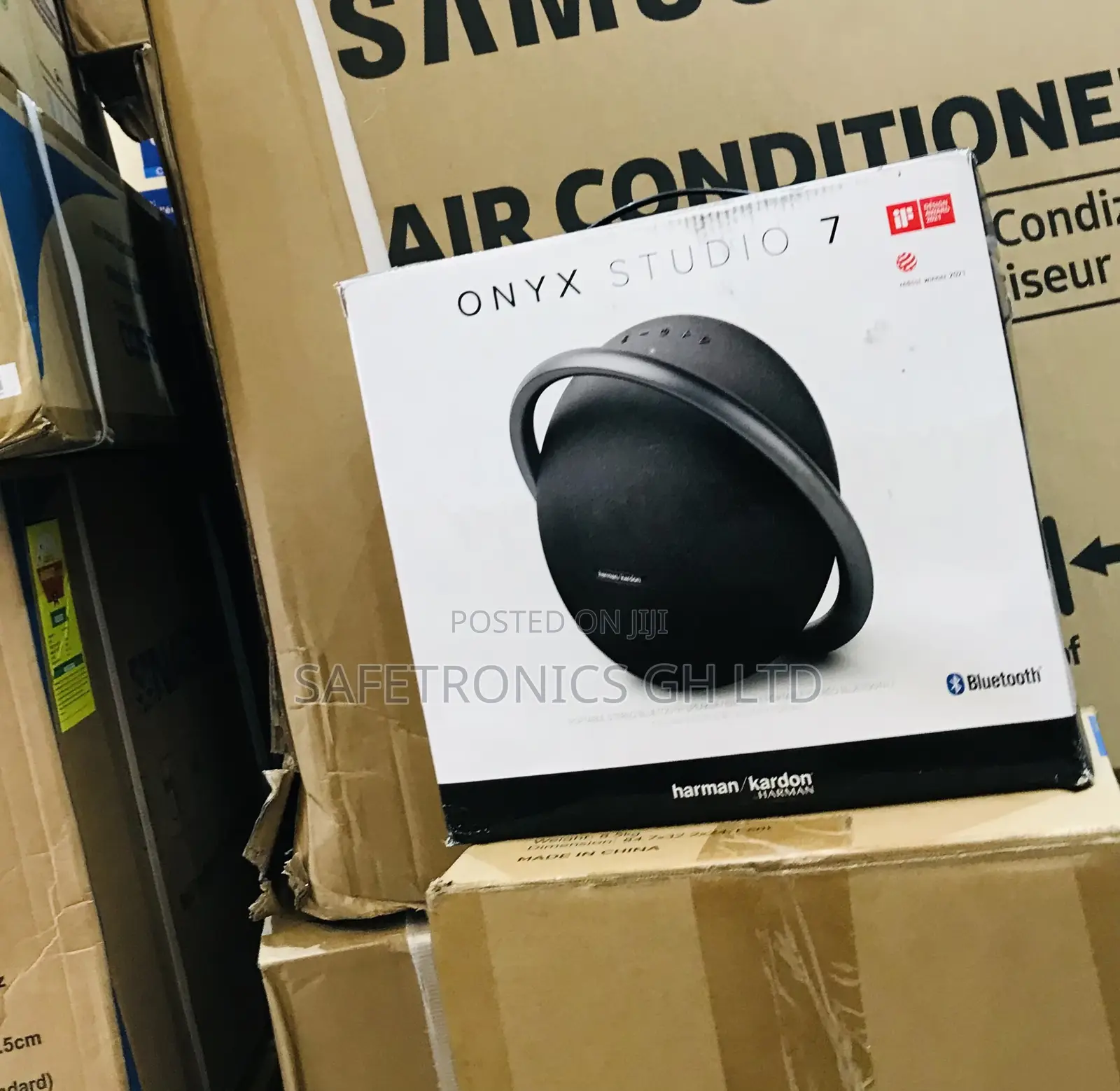 (Black) Stdio 7 Onyx Harman Kardon Bluetooth Wireless 