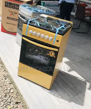 Gold 4 Gas Oven With Grill Volcano 50by50 