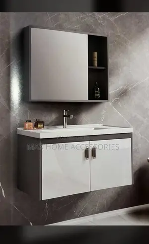 Cabinet Basin Mirror Complete Set_wall Hung Basin_basin