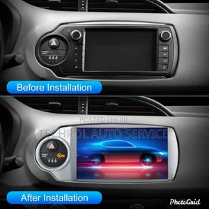2012 Toyota Vitz Andriod Auto and Carplay System Radio
