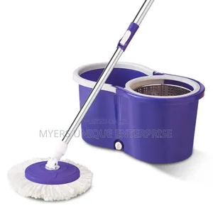 Quality 360 Spin Mop Bucket With 2 Mop Heads