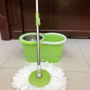 Best 360 Spin Mop Bucket With 2 Mop Heads