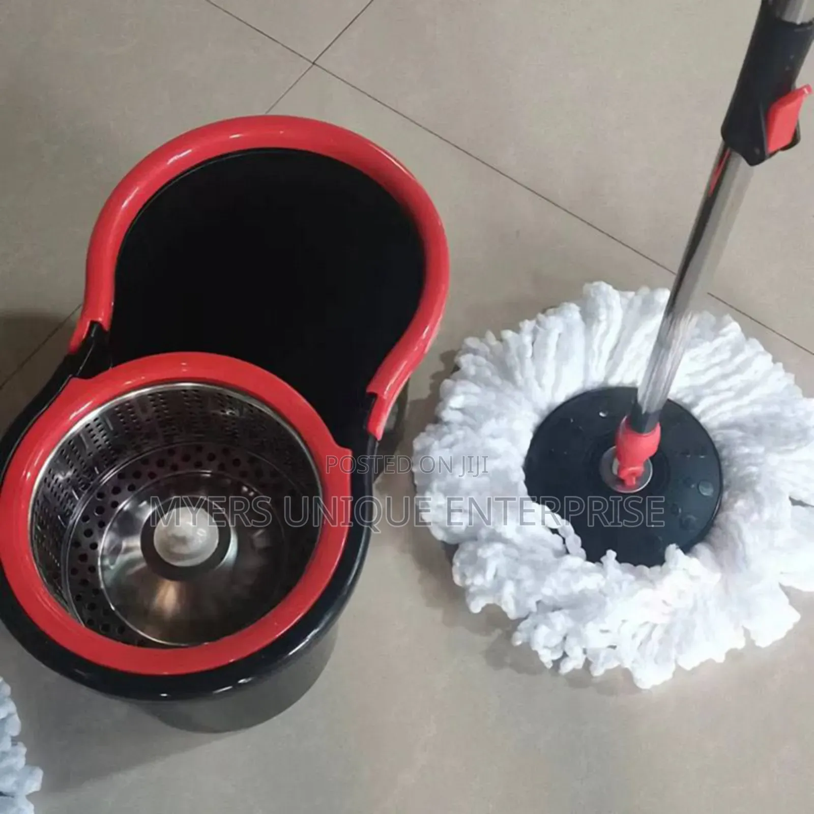 Recommended 360 Spin Mop Bucket With 2 Mop Heads