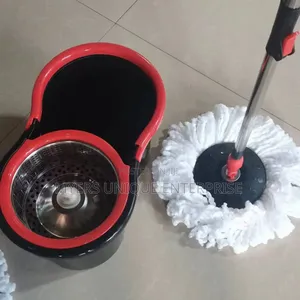 Recommended 360 Spin Mop Bucket With 2 Mop Heads