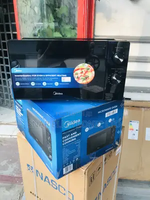 Highly Nice MIDEA-20LTR-MICROWAVE-SOLO-MM7P012MZ-B BLACK