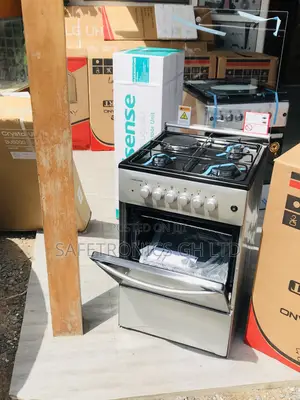 Volcano (Gray) 2 Gas 2 Electric 50by50 Oven: Grill 