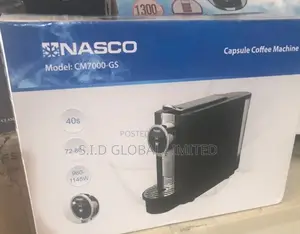 Awesome Nasco 1200 Watt Caffee Maker Cafe-Cm7000-Gs