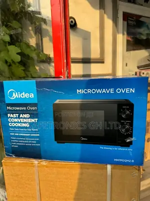 Unique 19 Liters Midea Countertop MM7P012MZ-B Microwave