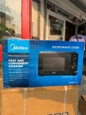 19L Electric (Black) Countertop Midea Microwave 