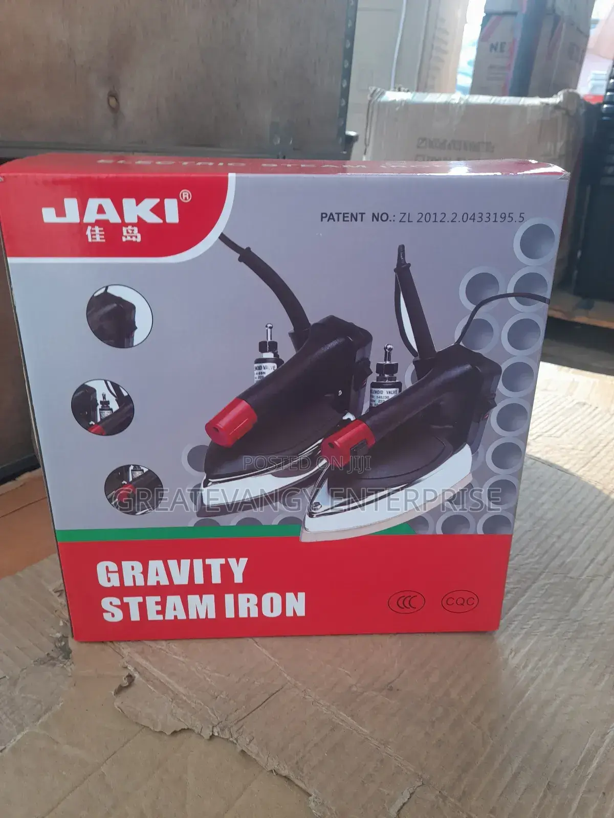 Brandnew Jaki Industrial Steam Iron