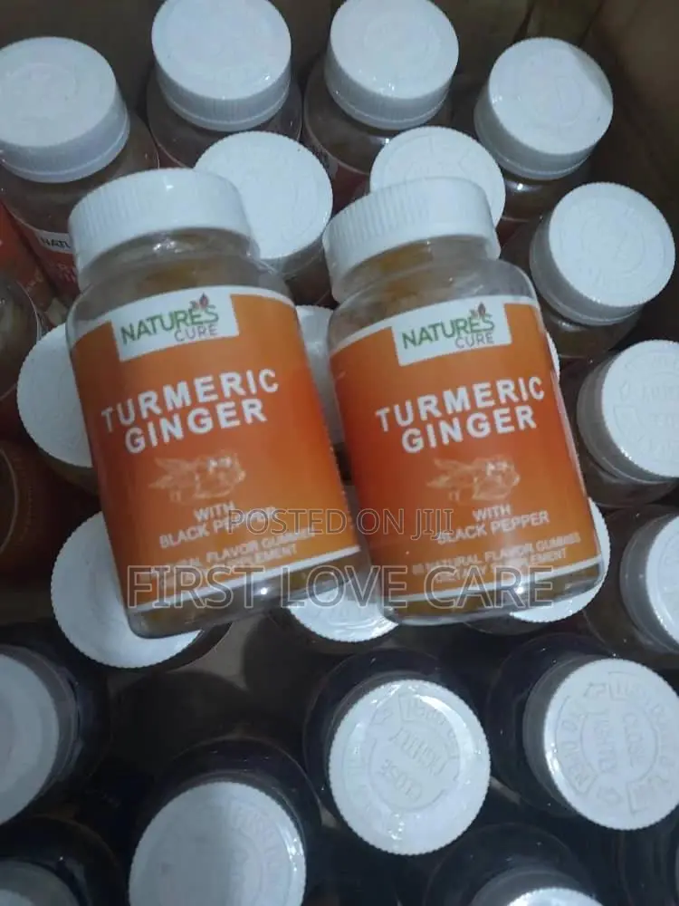 Nature's Cure Tumeric Ginger Gummies